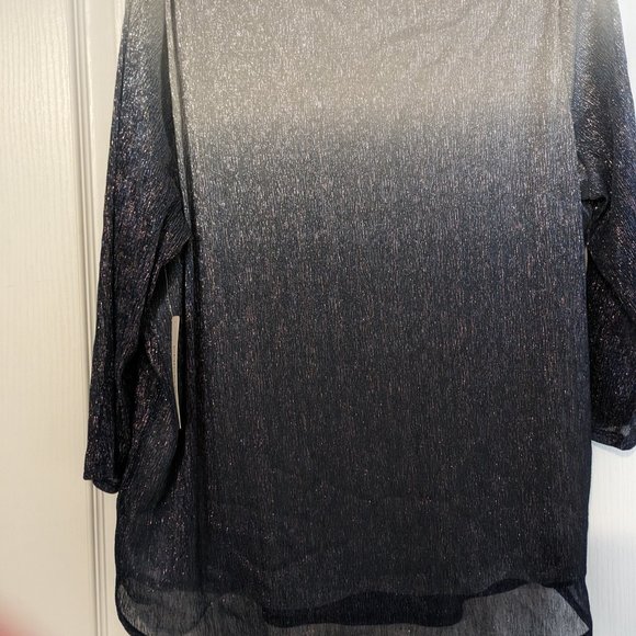 Sparkly Easywear Chico's Blouse - Picture 6 of 7